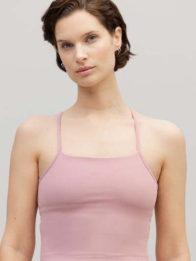 Hey Honey Sports Bra 'Longline Unicolor' in Rose, Item view