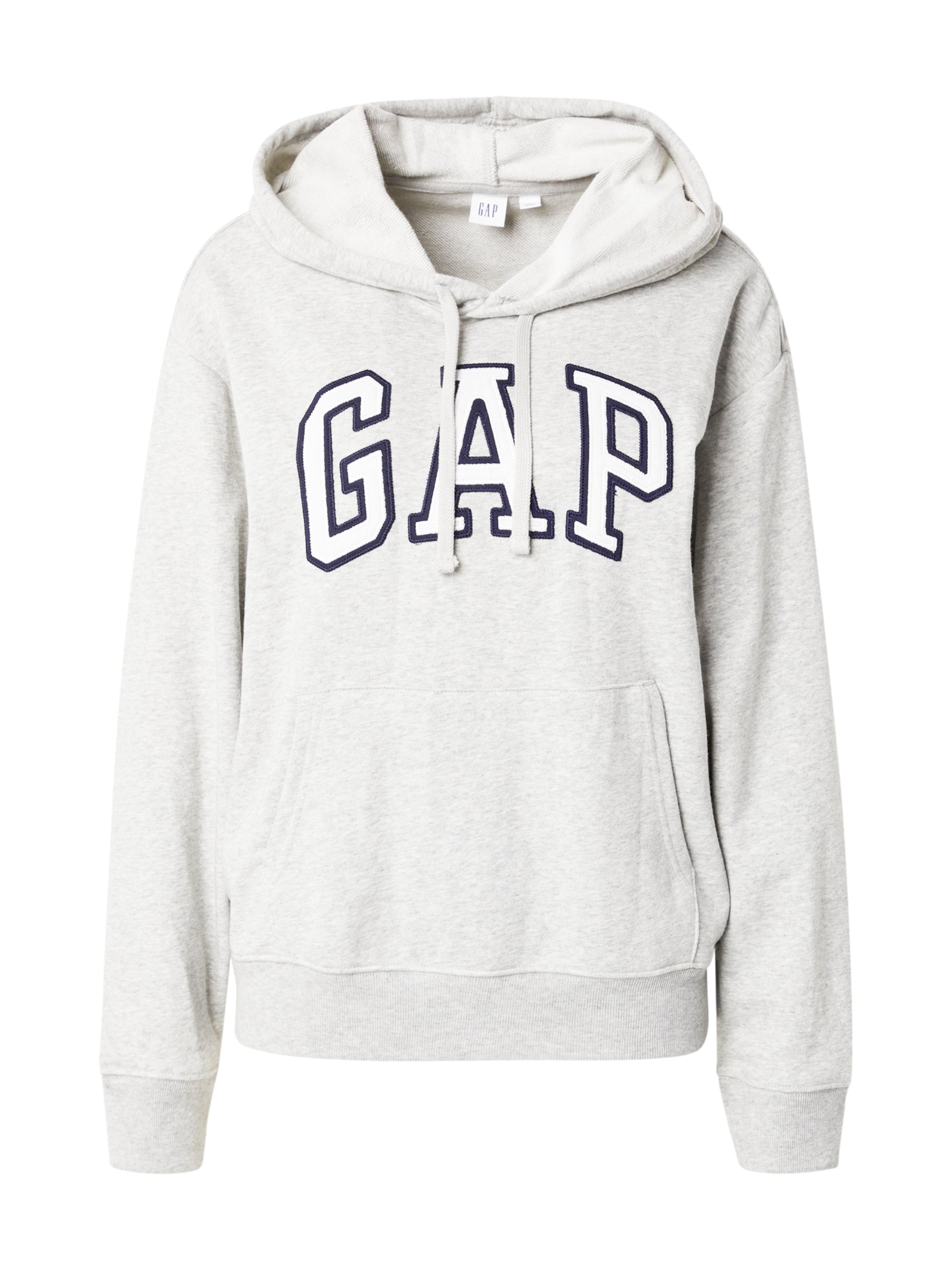 GAP Sweatshirt 'HERITAGE' in Grey: front