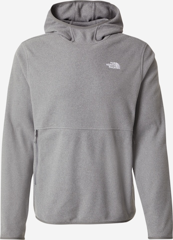THE NORTH FACE Спортивная кофта 'GLACIER' в Серый: спереди