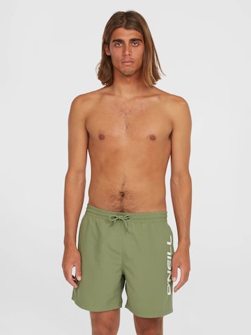 Shorts de bain ' Cali 16' O'NEILL en vert : devant