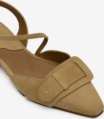 LOTTUSSE Sandaal 'Destalonado' in Beige