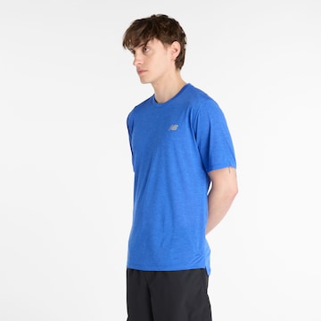 T-Shirt 'Athletics' new balance en bleu