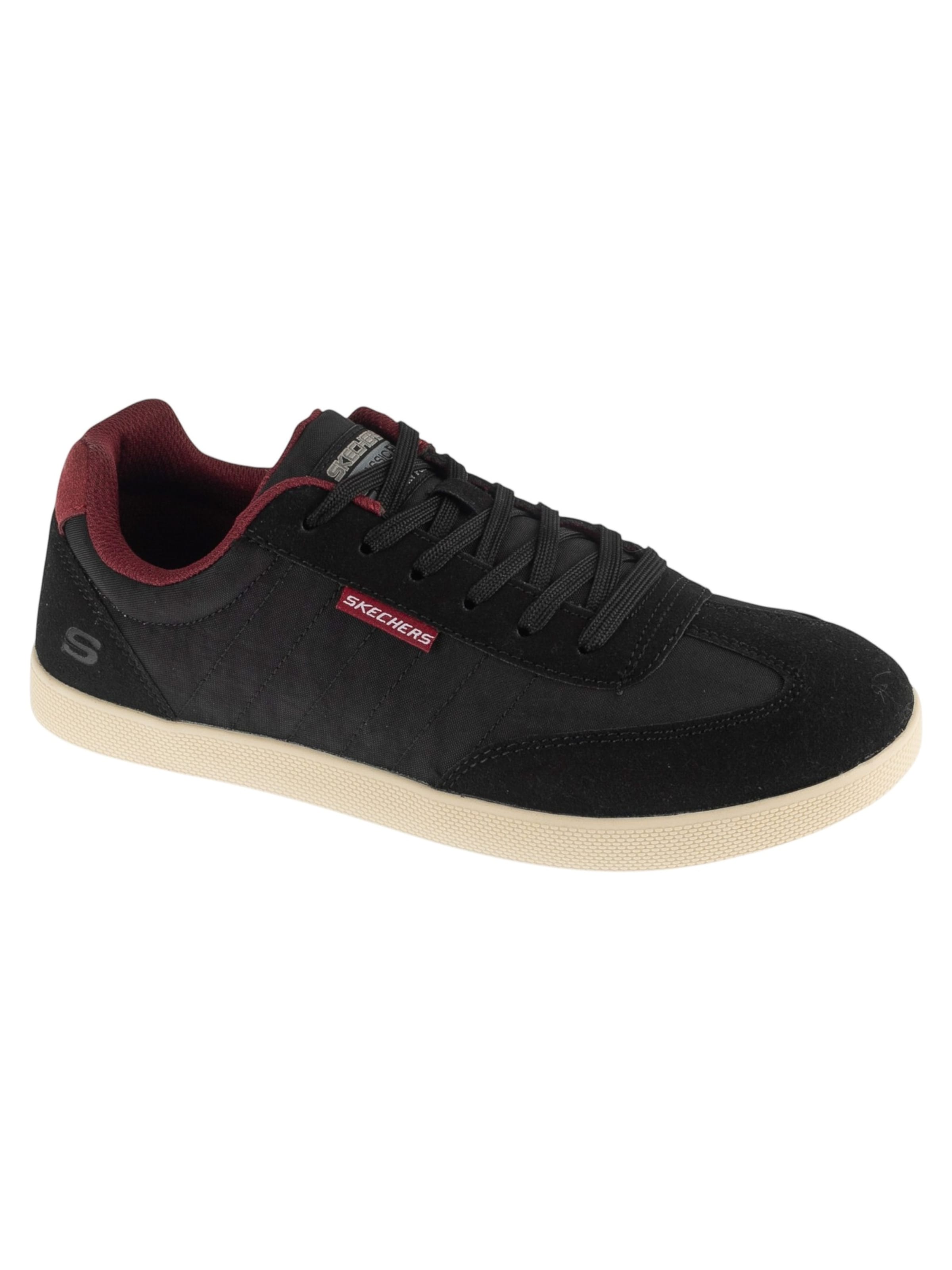 SKECHERS Platform trainers 'Skechers Placer' in Black: front