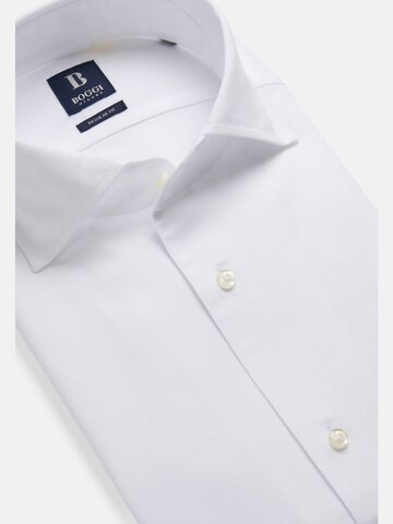 Boggi Milano Regular fit Button Up Shirt in White