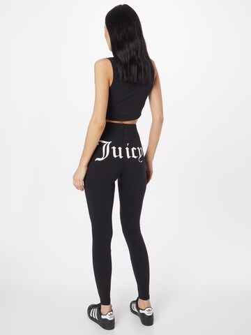 Juicy Couture Sport Skinny Urheiluhousut 'BRENNA' värissä musta