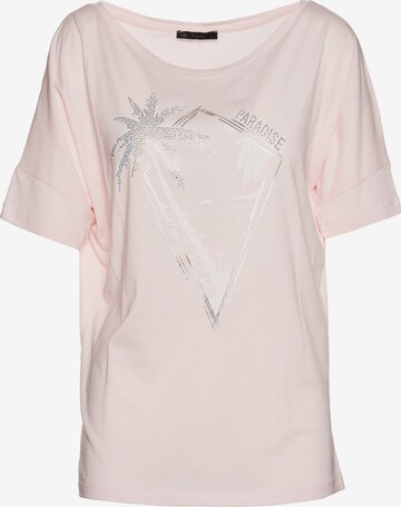 Decay Shirt in Pink: front