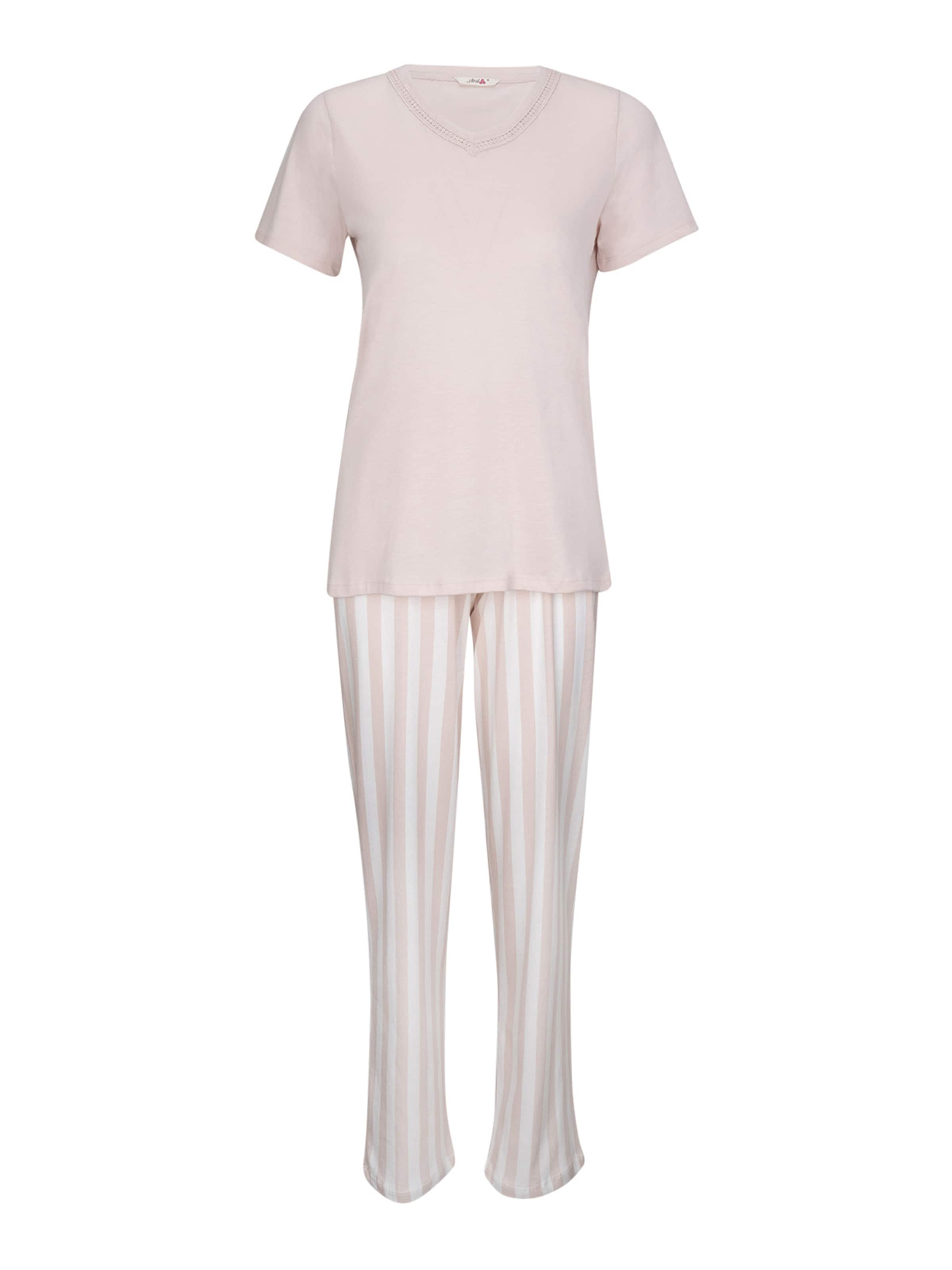 Goldenbay Pajama 'Blossom' in Pink: front