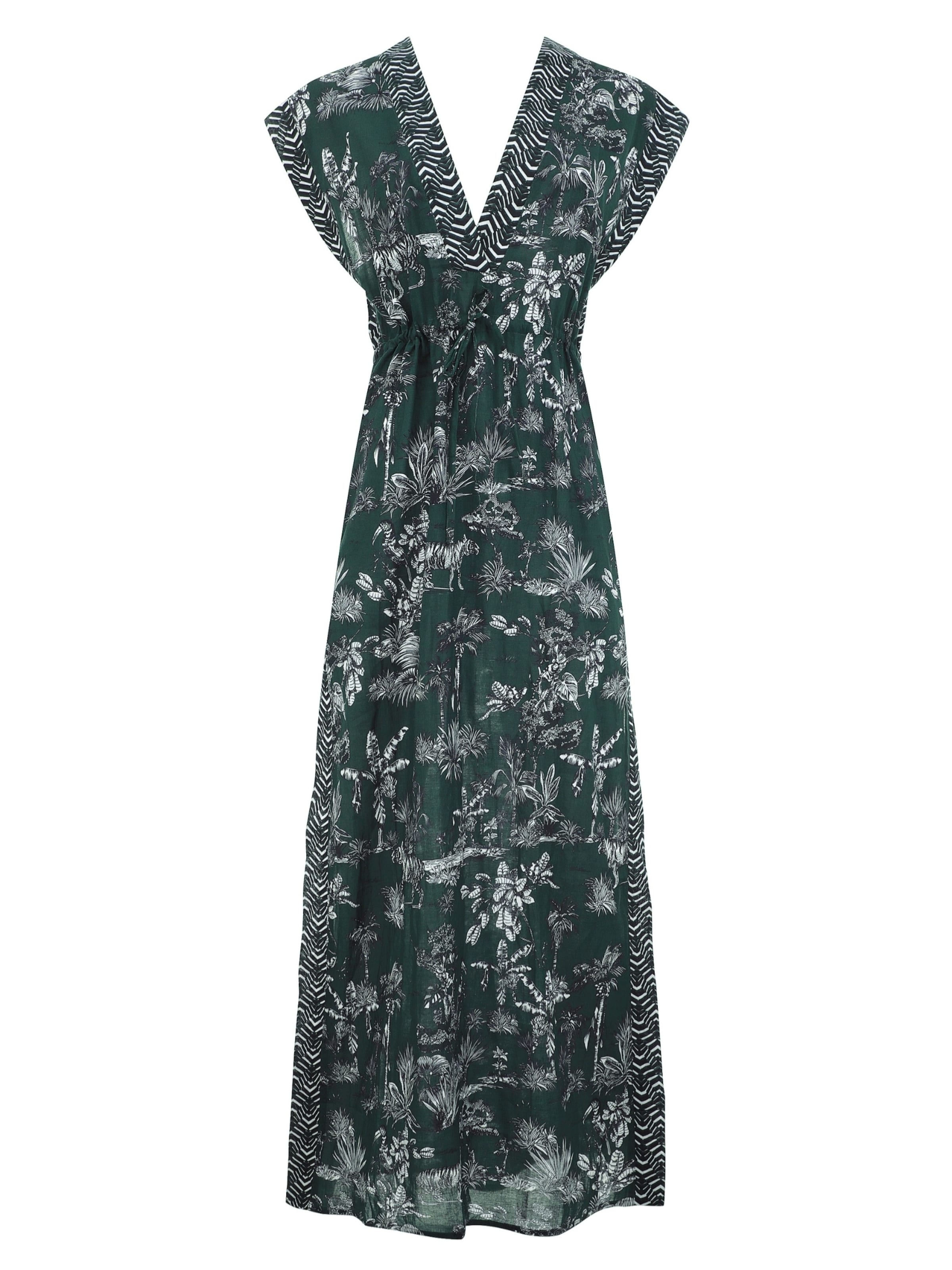 OLYMPIA Kleid in Grün: Vorderseite