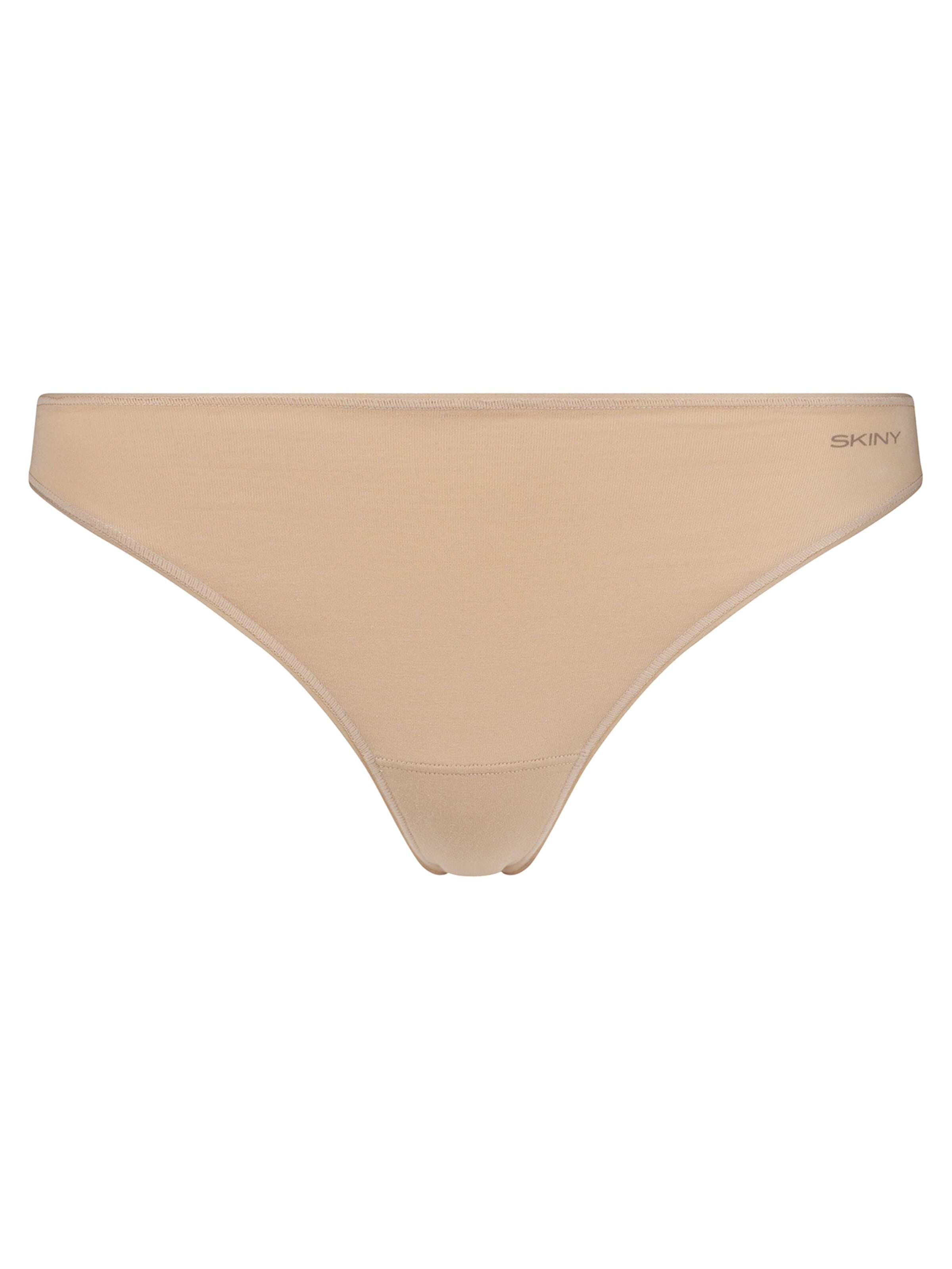 Skiny String '2er P String Advantage Cotton Stretch'‌‌‌‌‌‌‌‌ in Beige