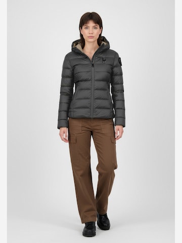 Blauer Winterjas 'Charme' in Grijs