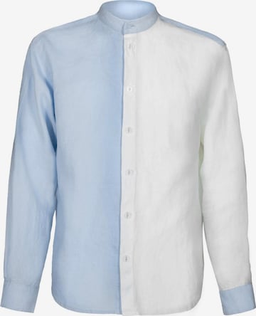 Chemise HACOY en bleu : devant