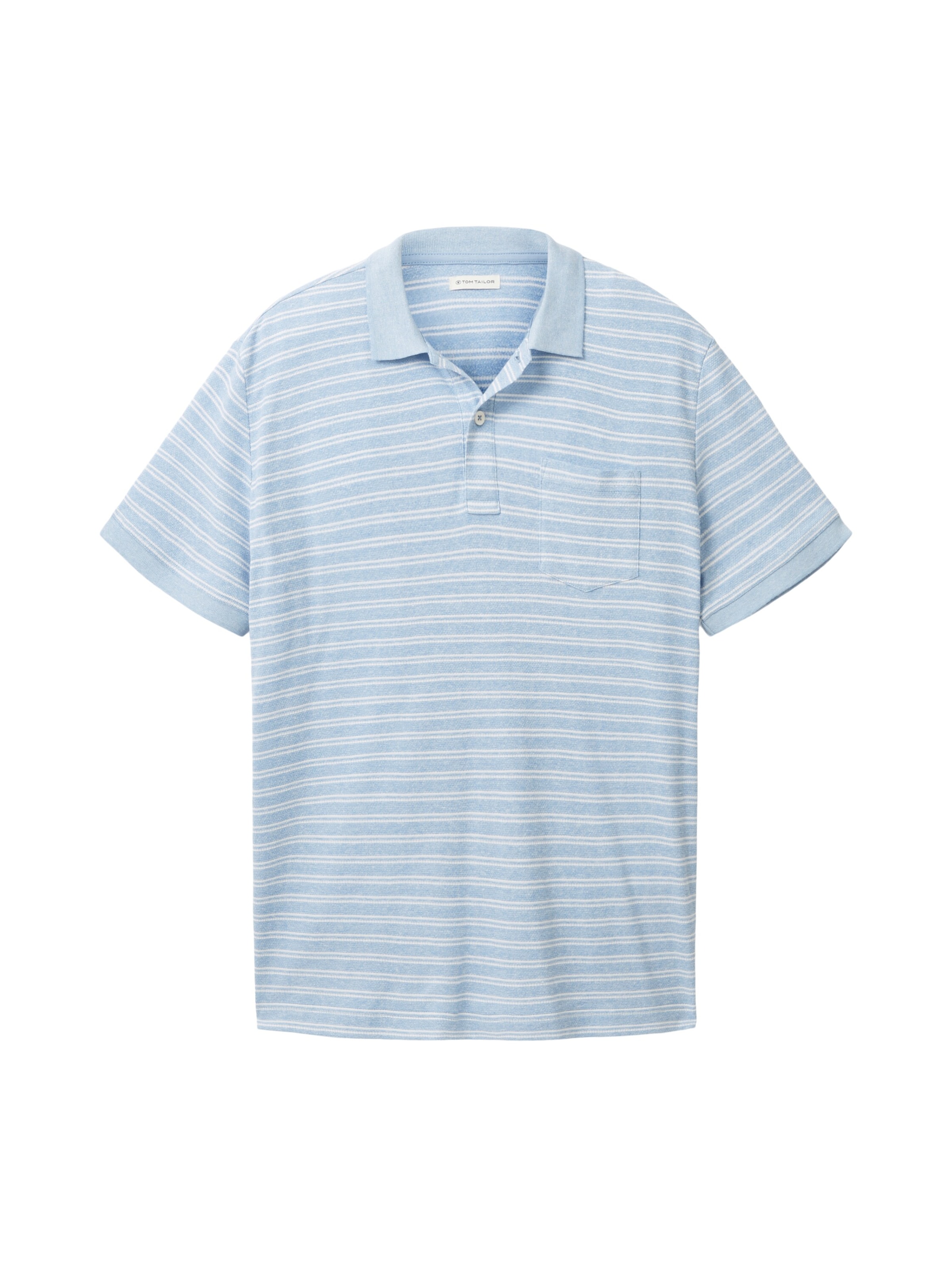 TOM TAILOR Poloshirt in Blau: Vorderseite