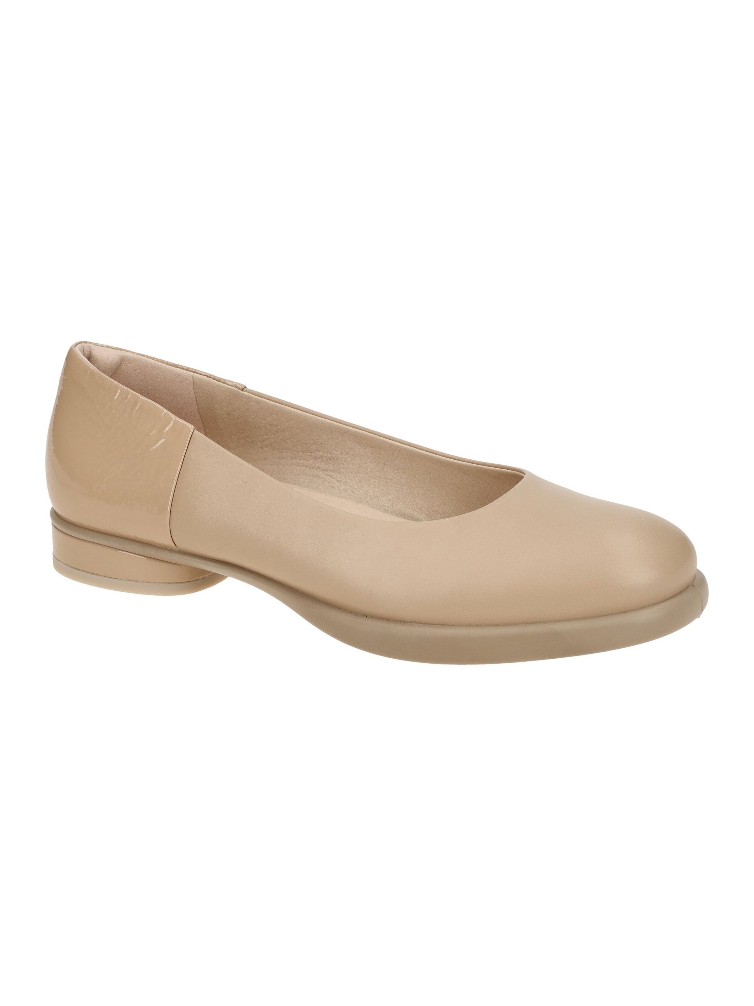 ECCO Ballerina 'Ecco Sculpted Ballerina Schuhe braun taupe 222303'‌‌‌‌‌‌‌‌‌ in Braun: Vorderseite