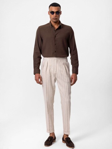 Antioch Regular fit Overhemd in Bruin