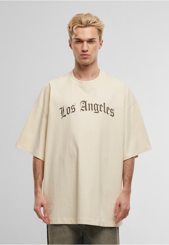 Maglietta di Mister Tee in beige: frontale