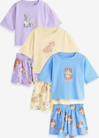 Next Yöpuku värissä sininen: etupuoli