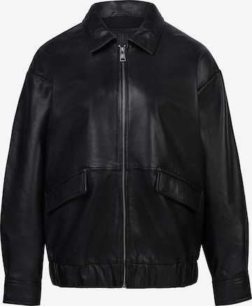 Geacă de primăvară-toamnă 'Nova' de la trueprodigy pe negru: față