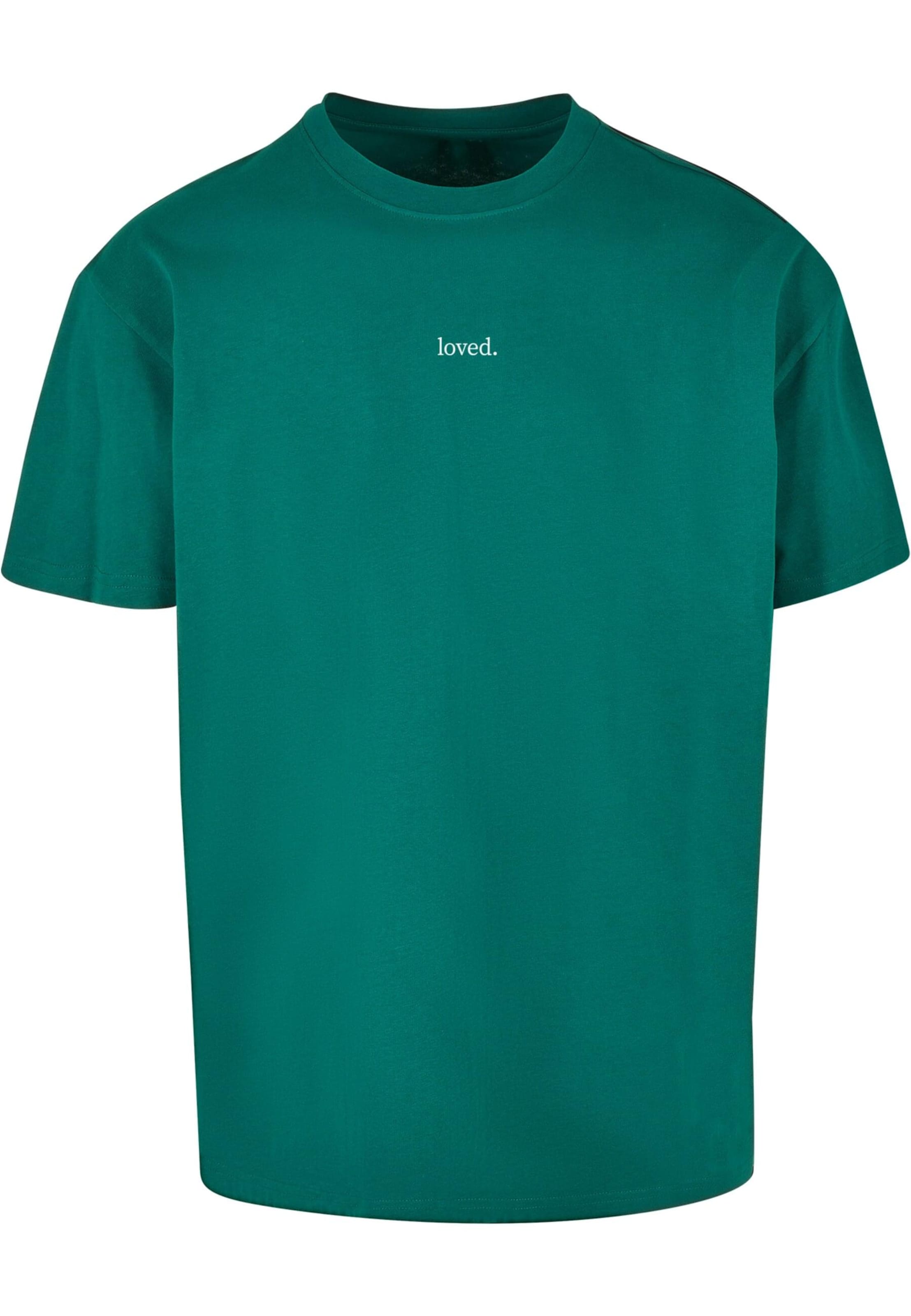 T-Shirt 'Love' Merchcode en vert : devant