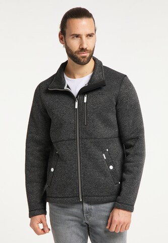 ICEBOUND Fleece Jacket in Grey: front