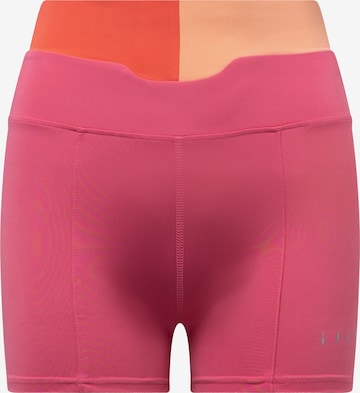 Born Living Yoga Skinny Workout Pants 'Kalinda' in Pink: front