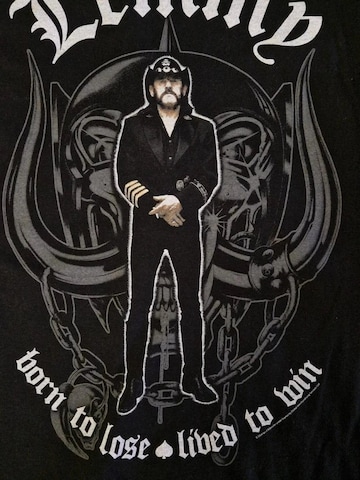 Lemmy Kilmister Koszulka 'Lemmy Kilmister --Memorial Statue T-Shirt' w kolorze czarny