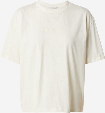 T-shirt TOM TAILOR DENIM en blanc : devant