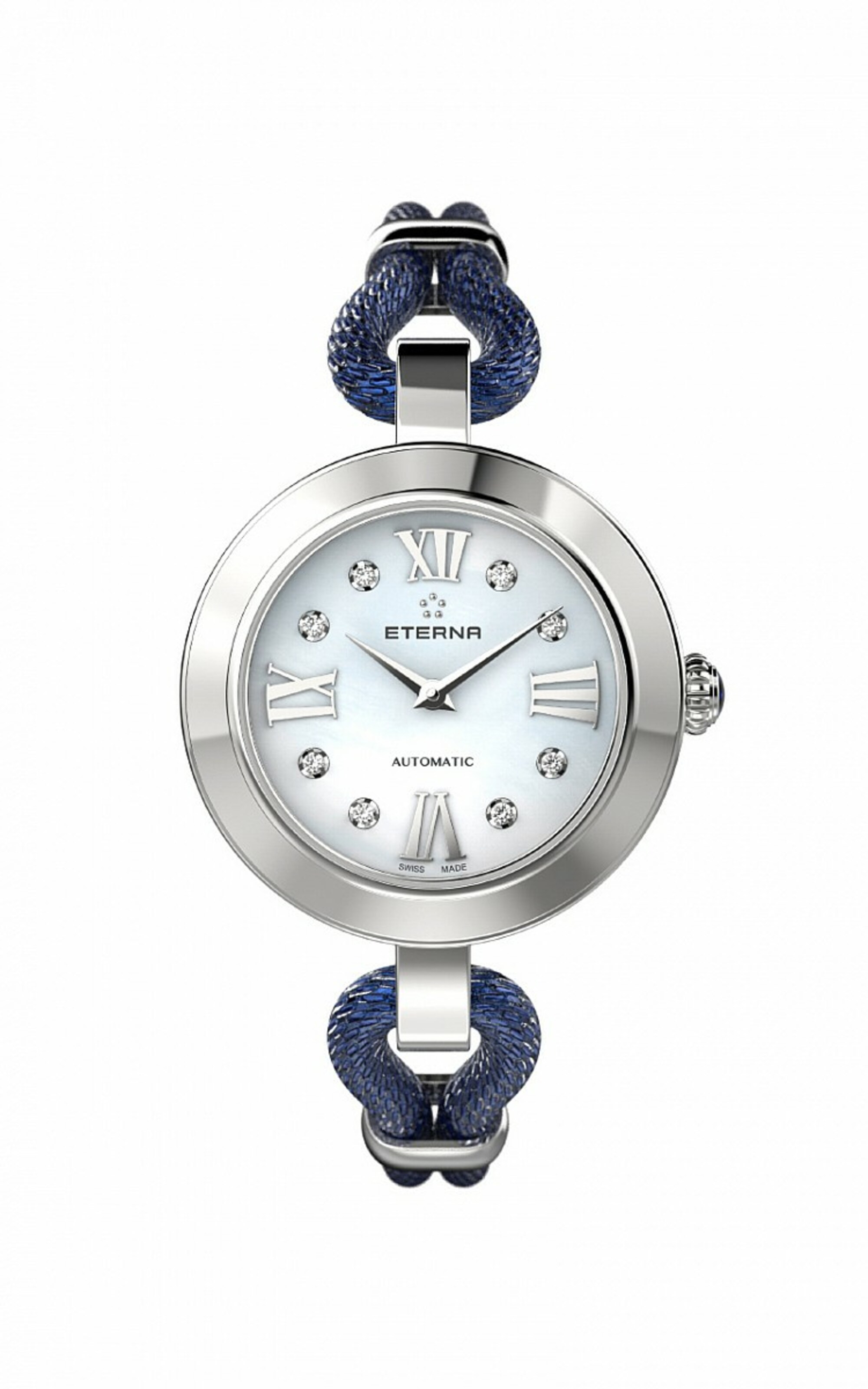 ETERNA Analoog horloge in Zilver: voorkant