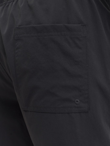 JACK & JONES Zwemshorts 'Jack & Jones Heren Zwemshort JPSTMAUI TROPIC Effen' in Zwart