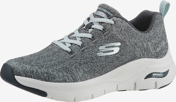 Sneaker bassa di SKECHERS in grigio: frontale