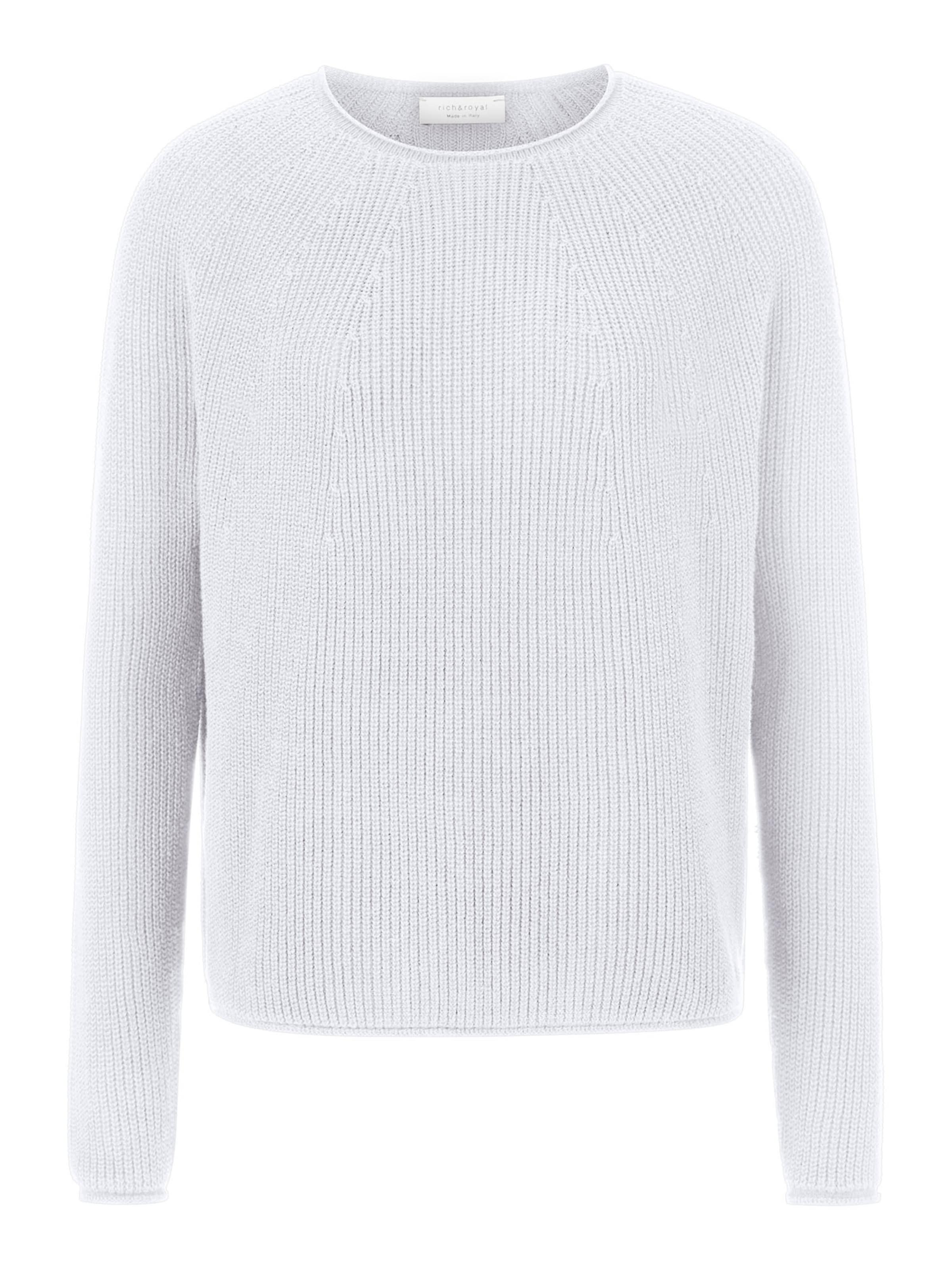 balta Rich & Royal Megztinis: priekis