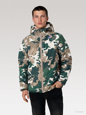K-Way Performance Jacket 'CLAUDE ORSETTO GRAPHIC' in Mixed colors: front