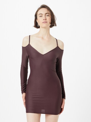 Nasty Gal Kleid in Braun: predná strana