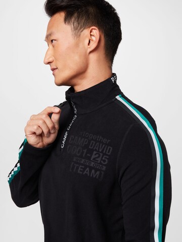 CAMP DAVID Pullover in Schwarz