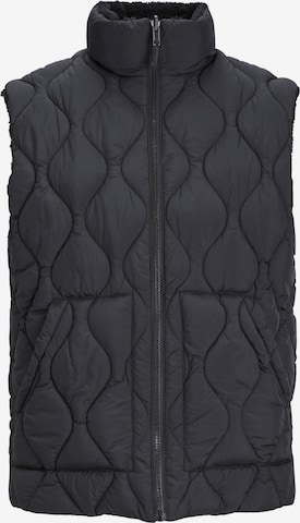 JACK & JONES Vest in Black: front