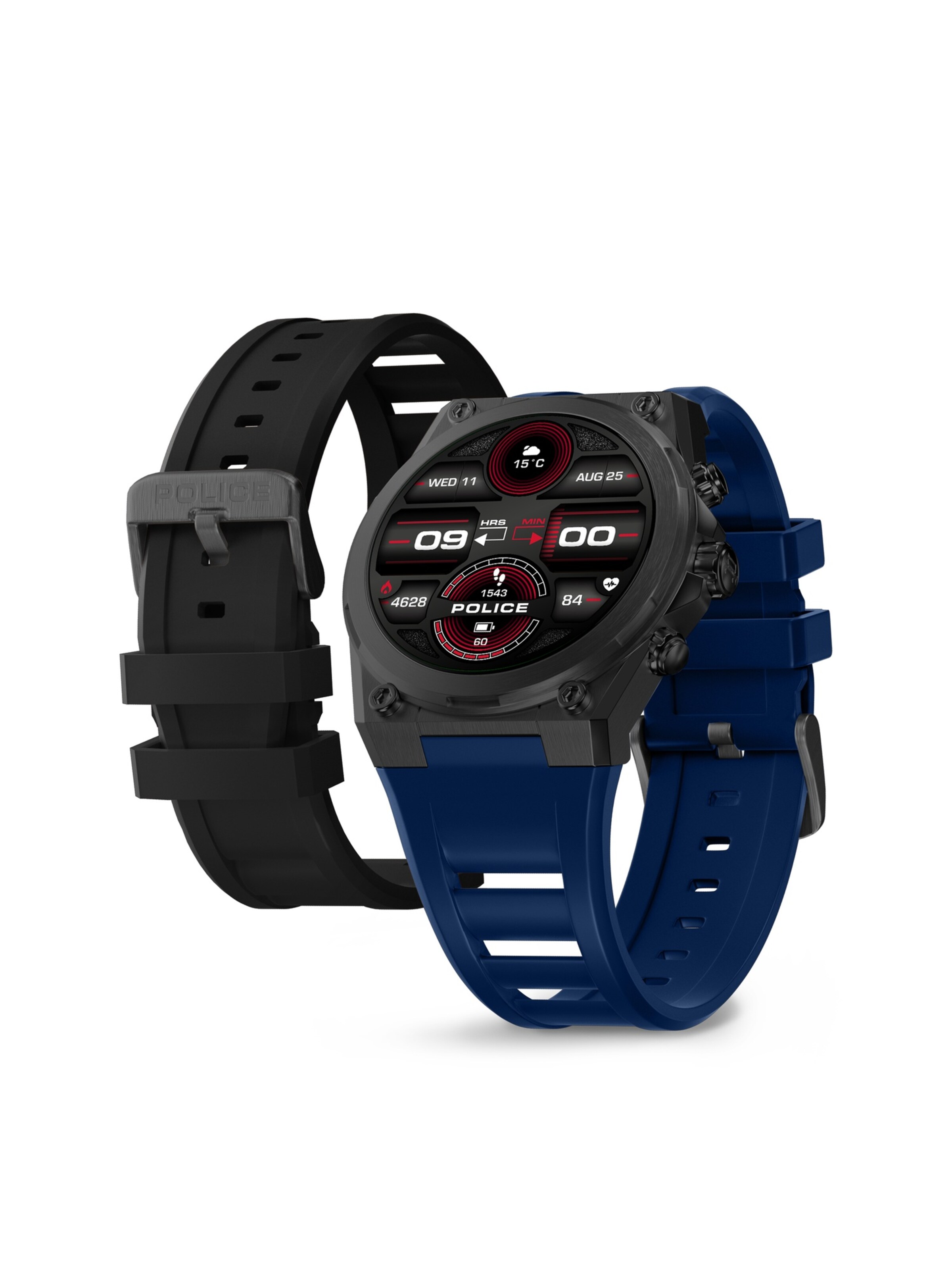 POLICE Digital watch ' My.Avatar 2 ' in Black