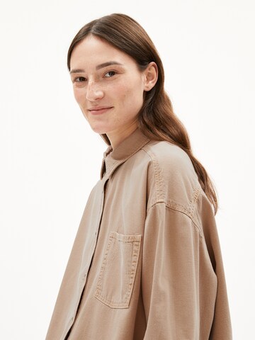 ARMEDANGELS Blouse in Brown