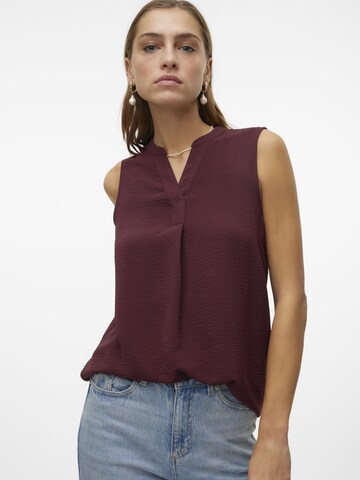 VERO MODA Blouse 'ELVA' in Rood: voorkant