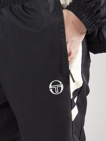 Sergio Tacchini Regular Sportshorts 'ALETTONE' in Schwarz