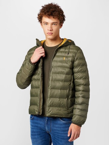 Veste mi-saison Polo Ralph Lauren en vert : devant