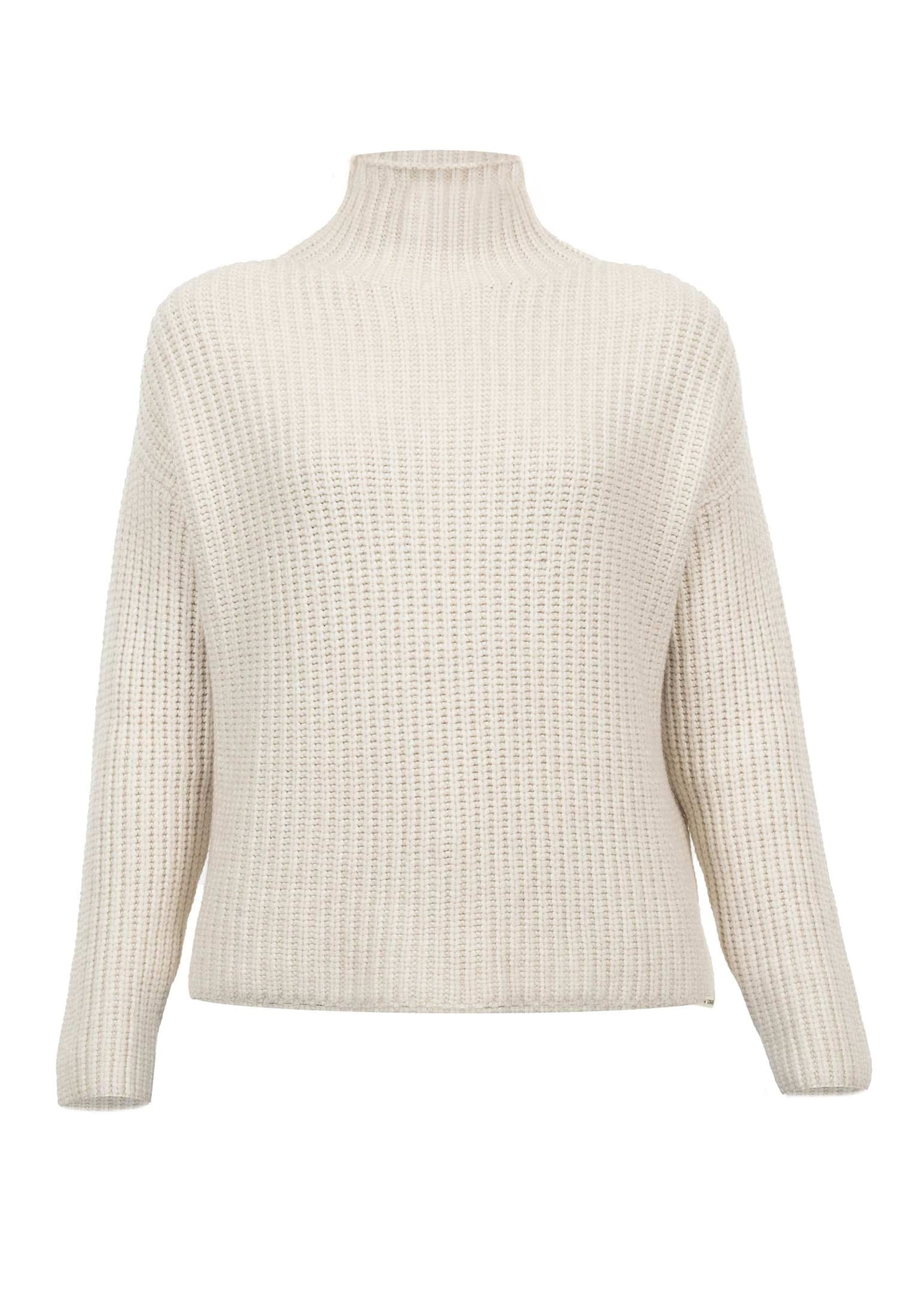 Suri Frey Strickpullover mit Turtleneck ' SFY Freyday ' in Beige: Vorderseite