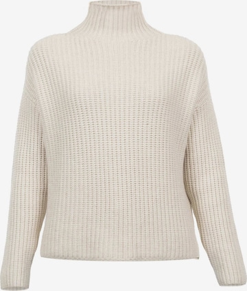 Suri Frey Strickpullover mit Turtleneck ' SFY Freyday ' in Beige: Vorderseite