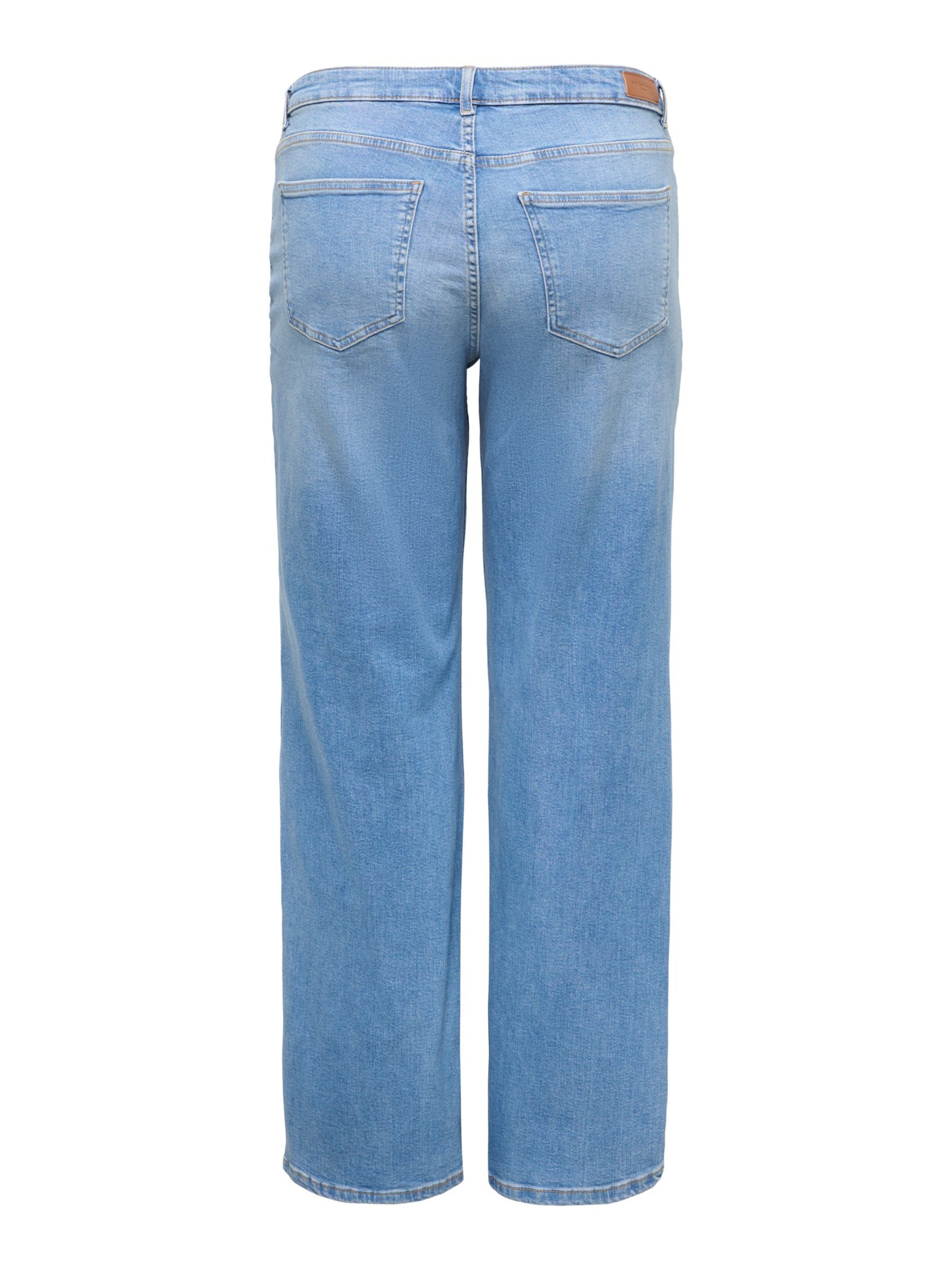 Wide Leg Jean ONLY Carmakoma en bleu
