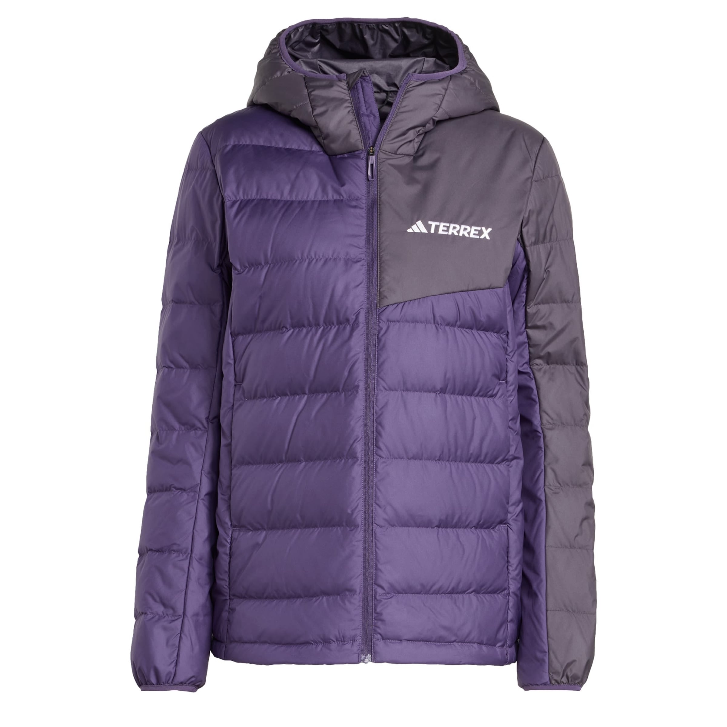 ADIDAS TERREX - Chaqueta de montaña 'Multi Light Down CLIMAWARM Hooded' en lila: frente