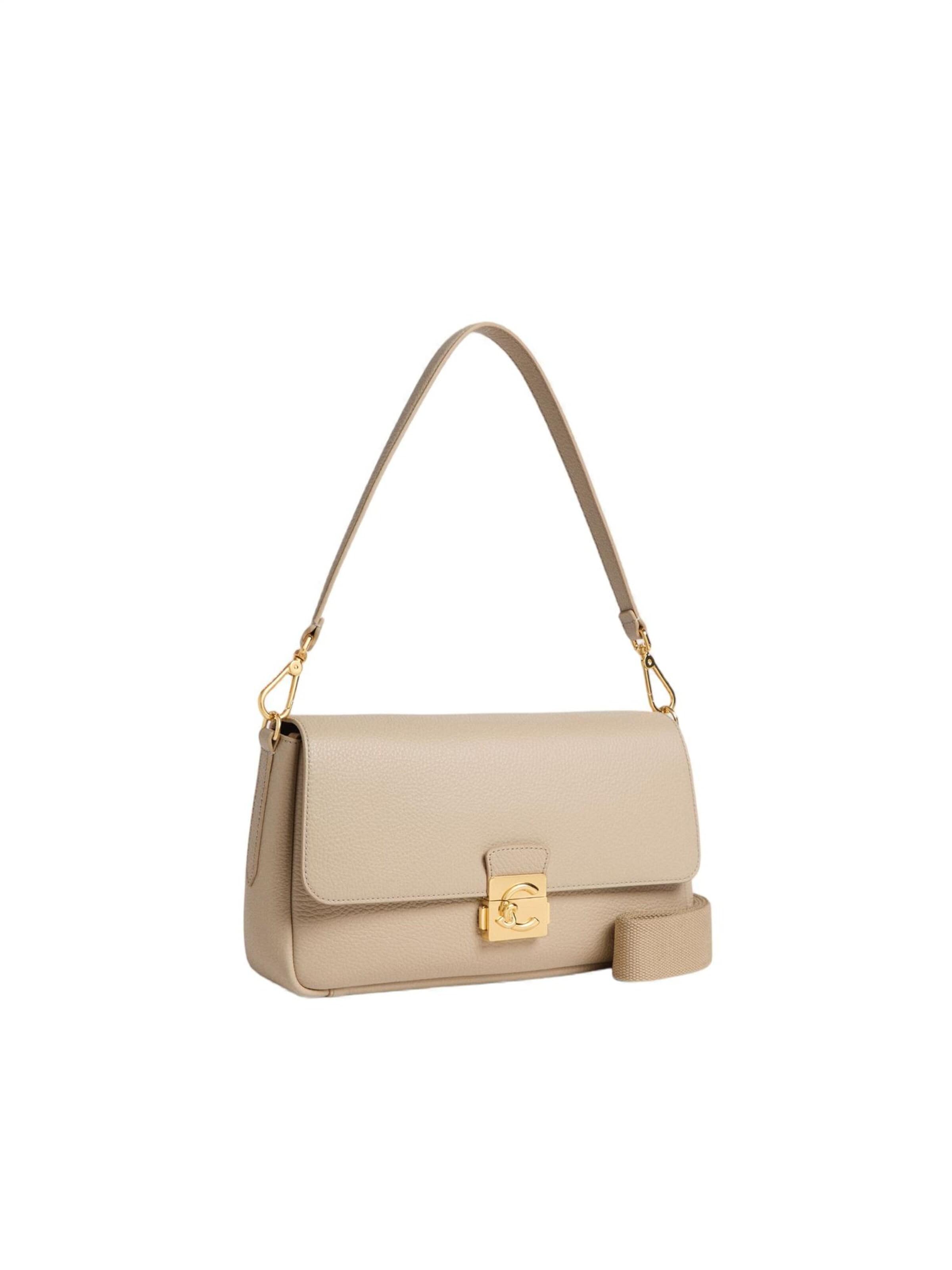 Coccinelle Handbag 'Me Lock S26 2' in Beige