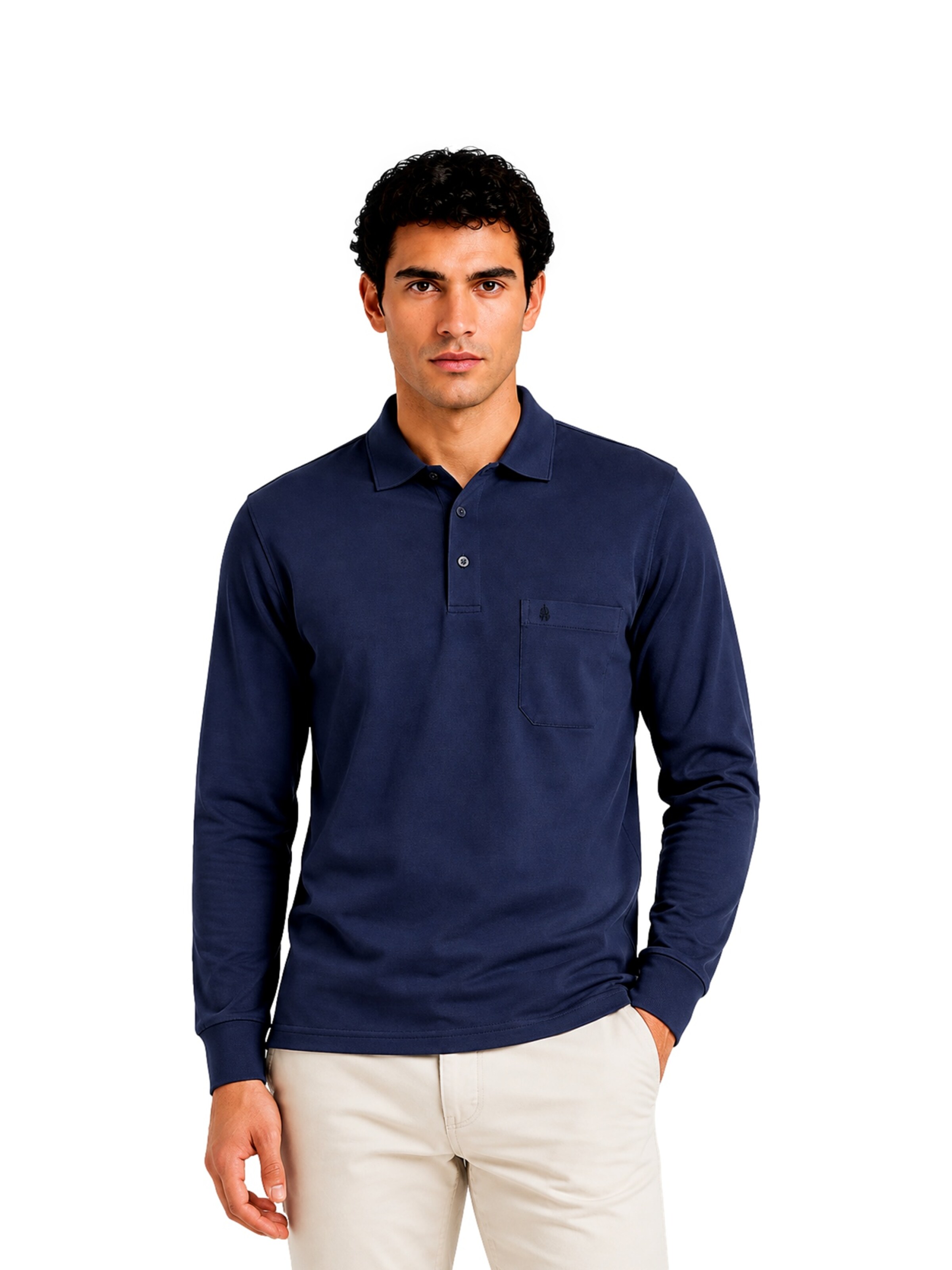 T-Shirt Ragman en bleu : devant