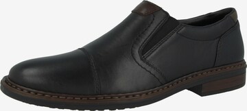 Slipper di Rieker in nero: frontale