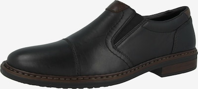 Rieker Pantofle w kolorze ciemnobrązowy / czarnym, Podgląd produktu
