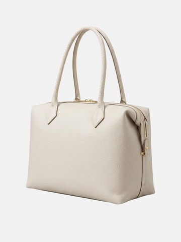 Borsa a spalla di GianMarco Venturi in bianco