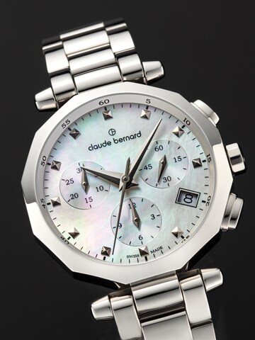 Claude Bernard Analoguhr 'Dress Code Chronograph' in Weiß