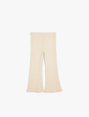 Koton Flared Trousers in Beige